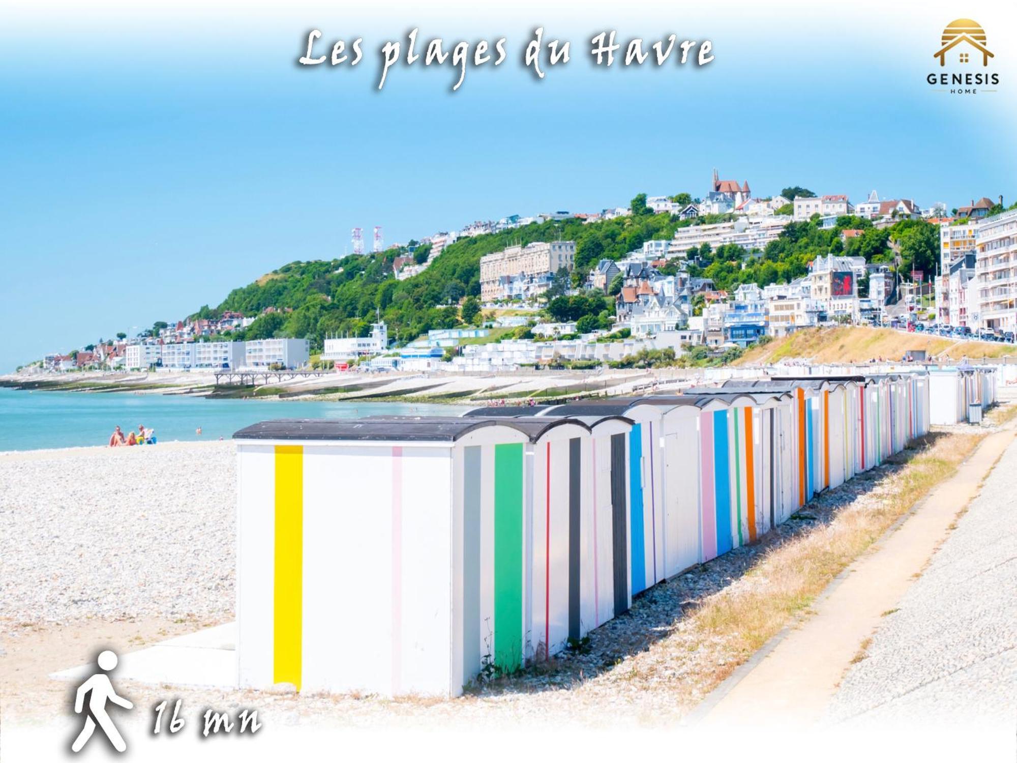 Cocon Perret Aux Plages Du Havre Le Havre Dış mekan fotoğraf
